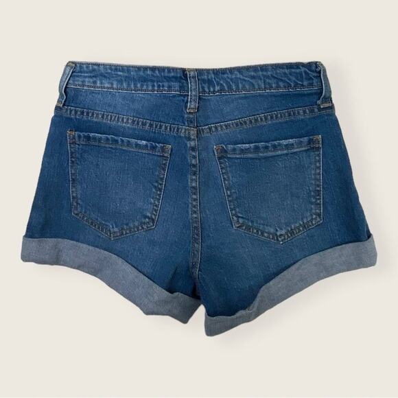 NWT | BP | Rolled Hem Denim Shorts | Blue | Size 25 - Picture 3 of 13